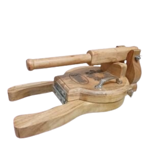 Wooden Easy Press Roti Maker Round