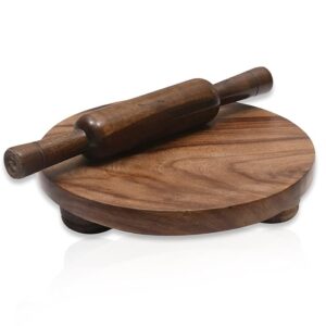 Wooden Chakla Belan Set